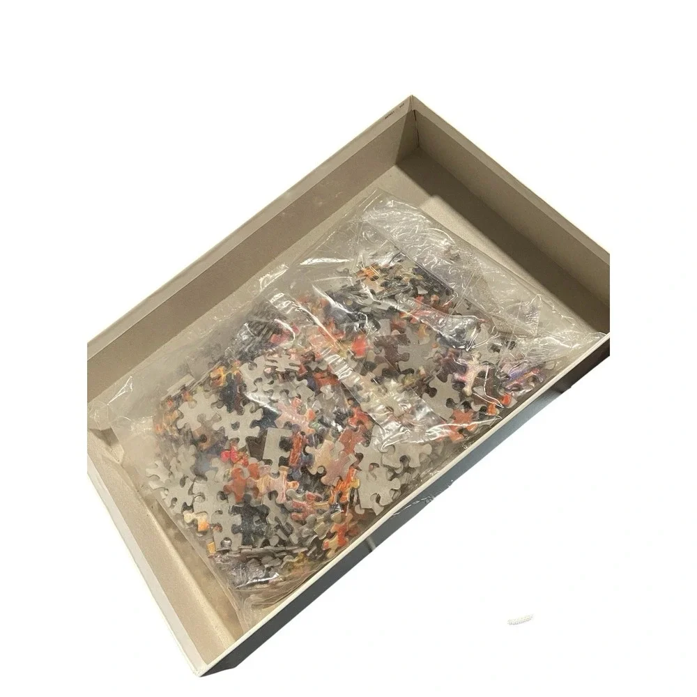 Vintage MB Puzzle Classic Wethase In Veranda 500 Pieces 1994 Complete